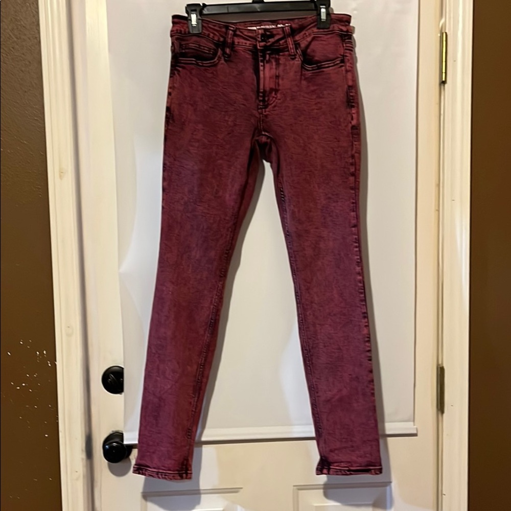 Chic Pink Skinny Jeans